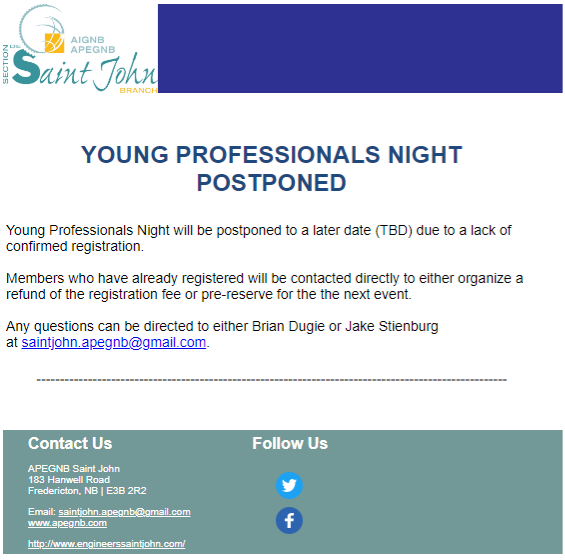 APEGNB Saint John tweet media