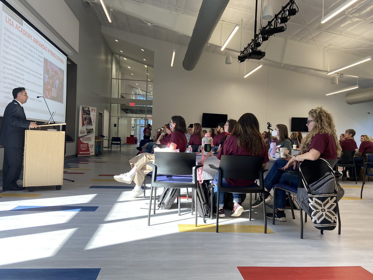 LISAAcademy's tweet photo. NWA #FIREUP22 is off to an inspiring start!🔥 https://t.co/vmodpSs2Mv