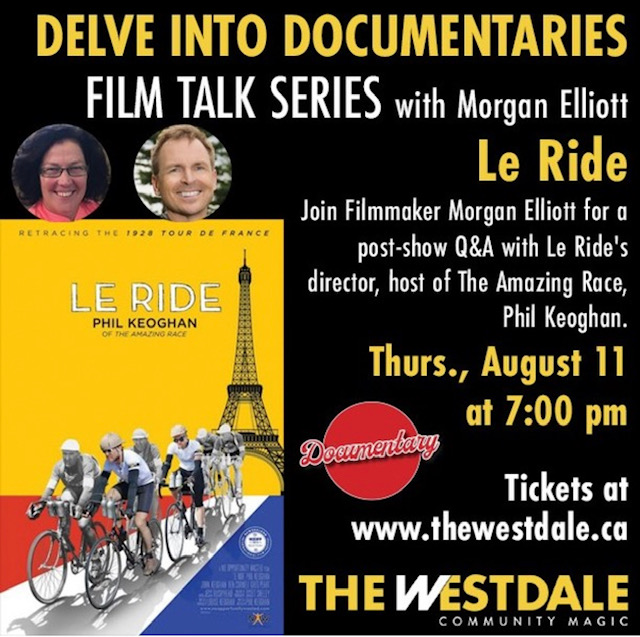PhilKeoghan's tweet photo. For any @AmazingRaceCBS or @ToughAsNailsCBS fans living near the @cityofhamilton #Ontario #Canada, I will be at the Westdale tomorrow screening #LeRide at 7pm love to see you if you're free #TickitBeforeYouKickit https://t.co/iTUsf3u0Uq https://t.co/MVo5Yc40cp