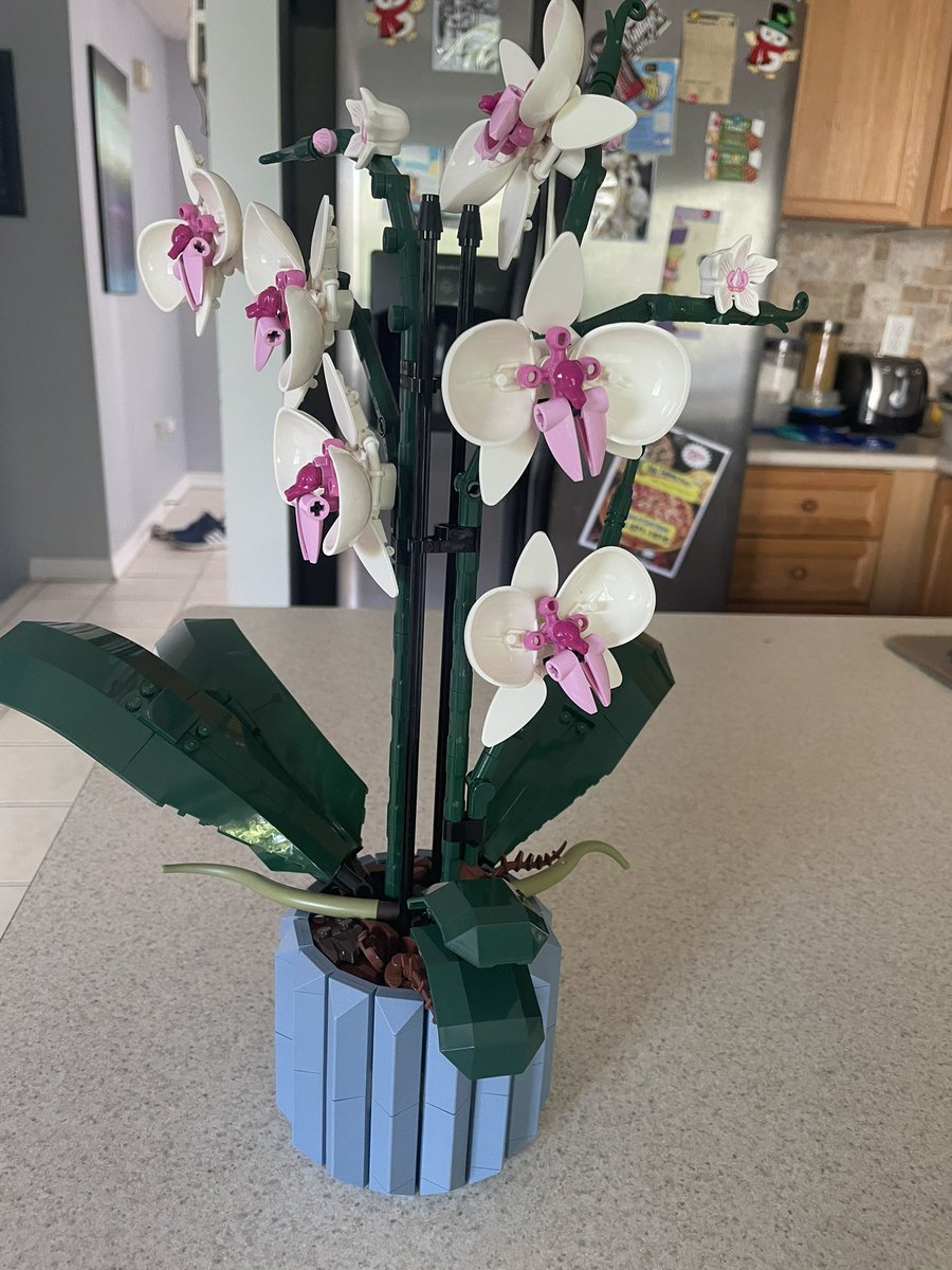 sheldonbookal's tweet photo. They finally bloomed! @LEGO_Group https://t.co/FZ41I81Chi