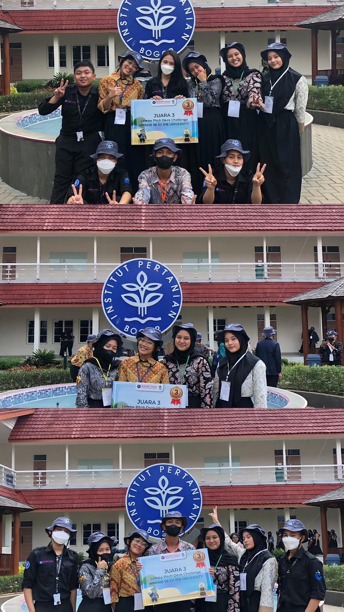 destihndyn08's tweet photo. Dann, surprise buat MPKMB d-2 ini. Kmn supernoise🔥 ini adalah hasil dari apa yang telah kita usahakan yah. Thank u banyakk #VOKASIIMPACT #MPKMB59SVIPB #VOKASIJUARA #IPBDIGDAYA #TheGlimpseStoryofGatamalaAgrinawa https://t.co/AkuJQ2CkGD