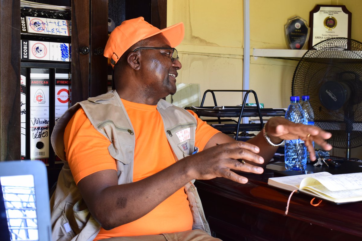 IfwydNg's tweet photo. #UNFPA Programme Coordinator/Head of Office, Kaduna Decentralized Office Dr. Polycarpe Takou paid a working visit to the office of Ikra Foundation for Women and Youth Development it’s sub-implementing partner(IP) in Bauchi. https://t.co/VqICYWZgGX
