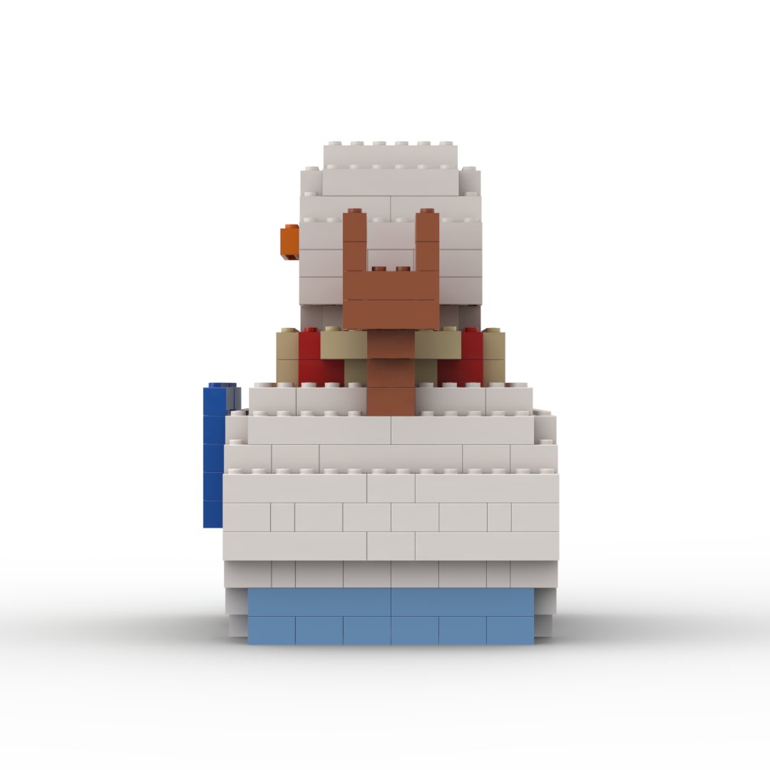 NounOBlocks's tweet photo. 3/8 New Noun Head Traits, Snowman. https://t.co/84hWWz65EM