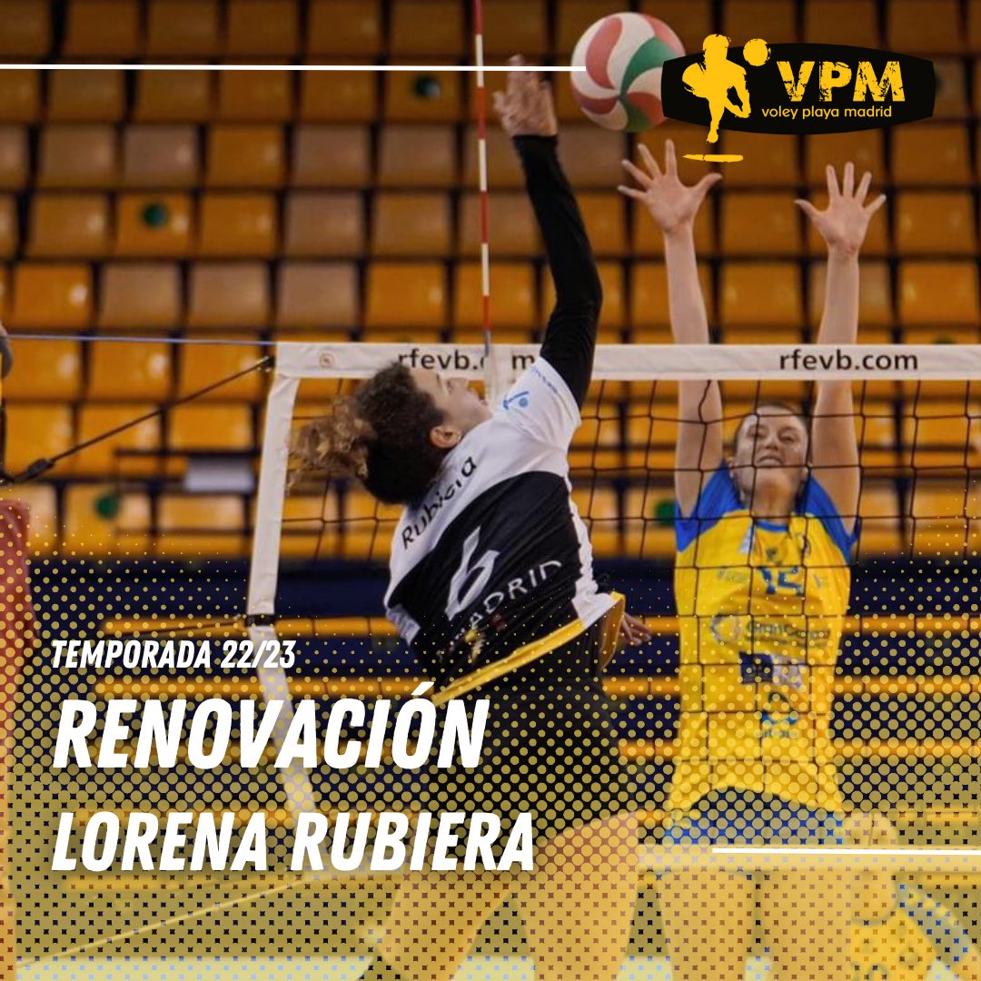 clubvpmadrid's tweet photo. Gran RENOVACIÓN de cara a la temporada 22/23 🏐

LORENA RUBIERA 

“Muy contenta de poder seguir un año más en vpm y luchar por todos los objetivos” 🎉 https://t.co/rl8SHbLu8S