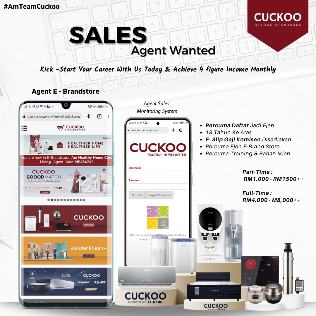 abrahamwang92's tweet photo. Sales Agent Wanted 

Berminat Nak Join Jadi Agent?
Boleh PM @ Komen dibawah.

Atau hubungi saya di WhatsApp :
https://t.co/Yp2ZMV7lU5

#penapisaircuckoo #ejencuckoo #cuckoo #cuckoomalaysia #dropshiptanpamodal https://t.co/SSQi5NAw7e