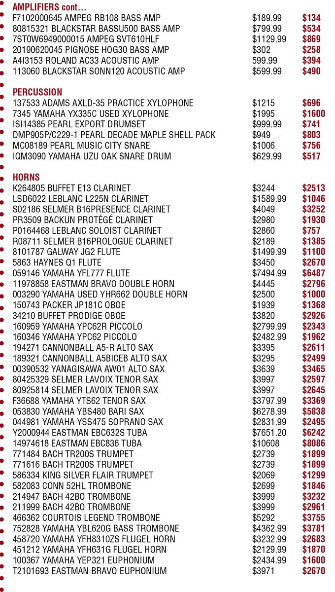 We are excited about the same this weekend!  Here is a list of some of the items that are on sale.  Doors open promptly at 9:00am and we always have more on sale than what is listed!

See full list-->bit.ly/3gpV9n8