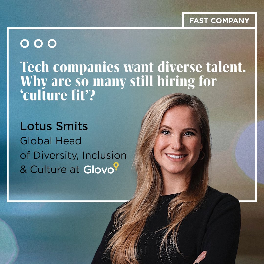 The importance of diversity in the workplace is a topic we're confronted with daily. 

Lotus Smits, our Head of #Diversity, #Inclusion &amp; #Culture, writing for @fastcompany, describes 4 impactful methods companies should prioritize to drive inclusion 👉🏼  bit.ly/3oSaD9Z