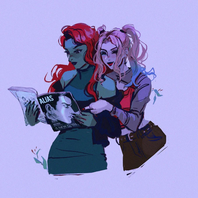 harley &amp; ivy~preorders are open now for alias. a bat-verse zine 