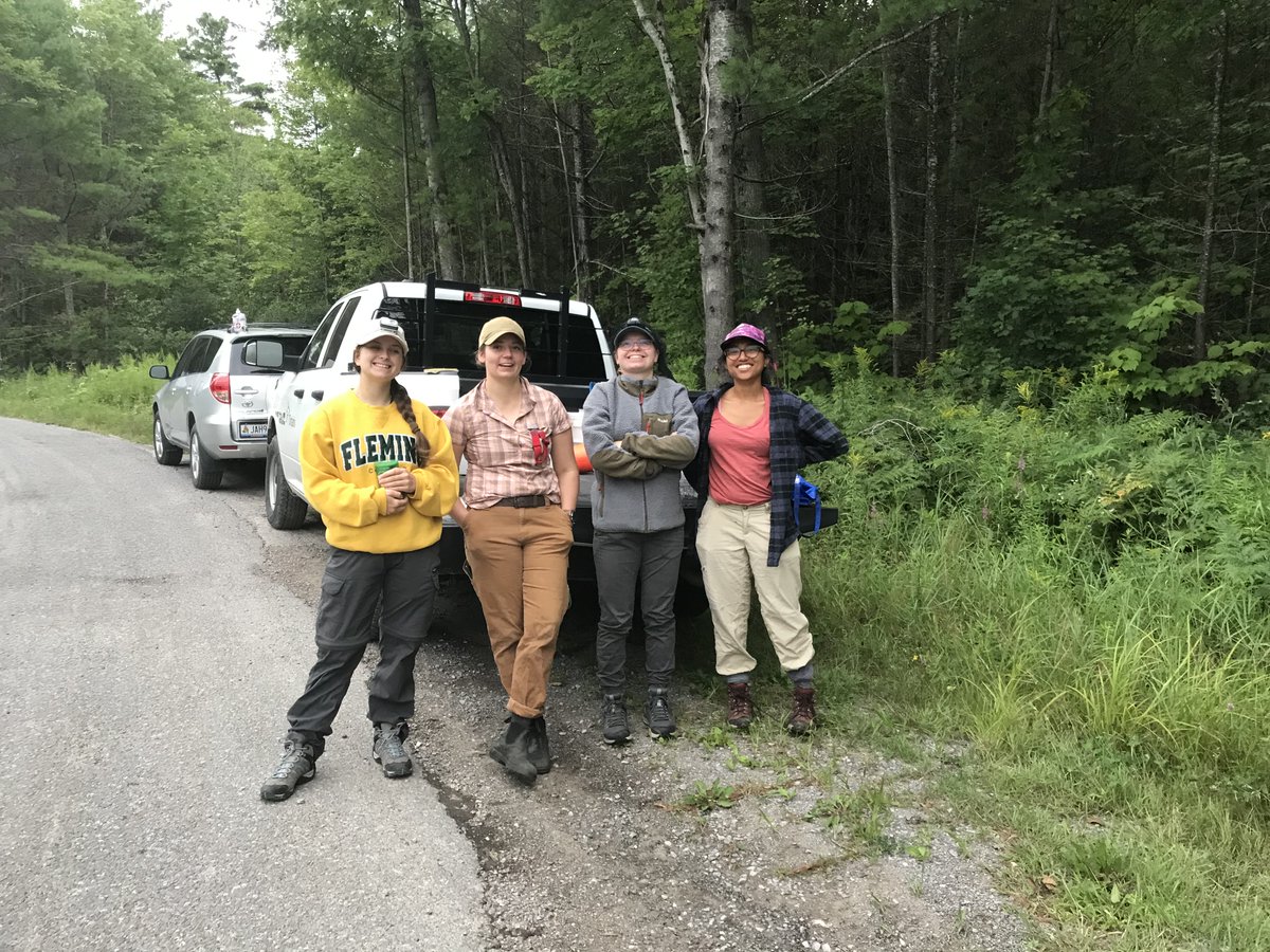 jeffcbowman's tweet photo. This is our 21st year of sampling flying squirrels in the Kawartha Highlands. @KawarthaFlyer @LMenelon @RebekahPersad @sammstead @SashaNewar @ashley_st2001 https://t.co/qT6c1tiuMl