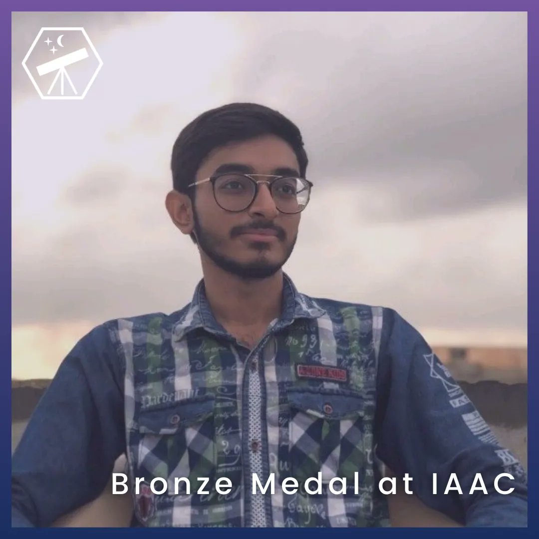 Congratulations to our summer school learner Mohtasham Saqib, for winning bronze at the International Astronomy and Astrophysics Competition 🚀 

IAAC gives youths the unique opportunity to show their astronomy skills, and is one of the biggest online astronomy competitions.