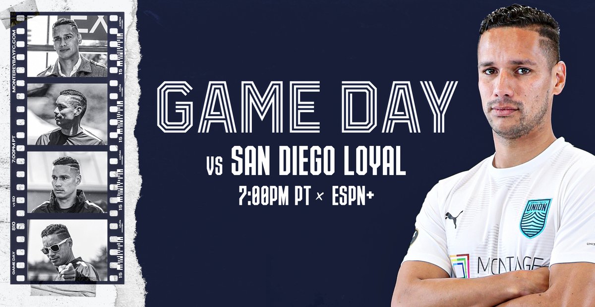 🎙️ It's Game Day! #VamosMonterey

🆚  <a href="/SanDiegoLoyal/">San Diego Loyal</a>
🕖  7:00pm PT
📺  ESPN+ es.pn/3SEORnH

#SDvMB #USLchampionship