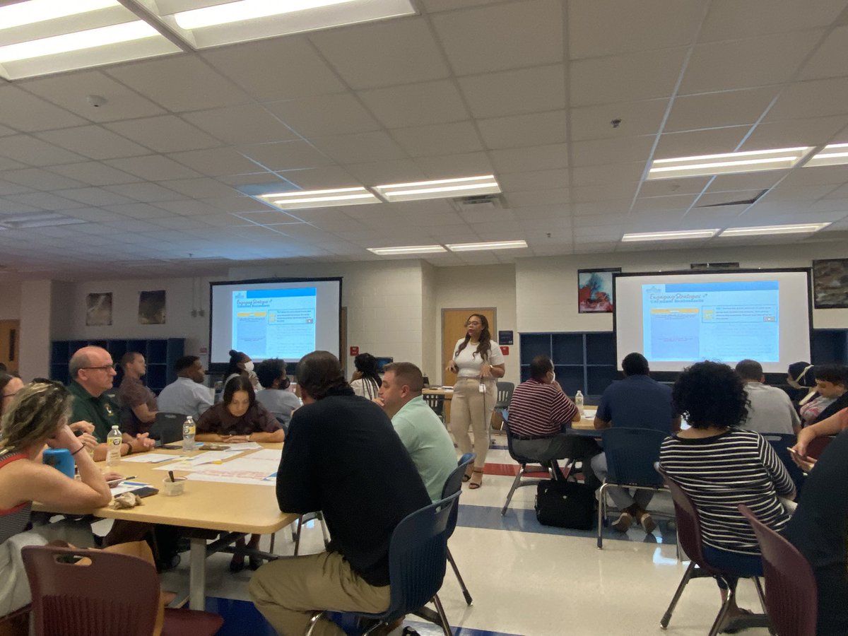 Kicking off the new year learning more about SEL/Wellness resources and practices to best support our students. Awesome session <a href="/Mrs_HunterCouns/">Vanessa H</a>!! @FCPS_SCS
