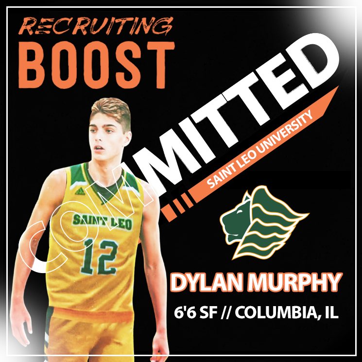 2023 6'6 SF Dylan Murphy (@Dylan24Murphy) been COMMITTED to D2 Saint Leo University (FL)! Congratulations! 🎉🎈🎊 #RecruitingBoost