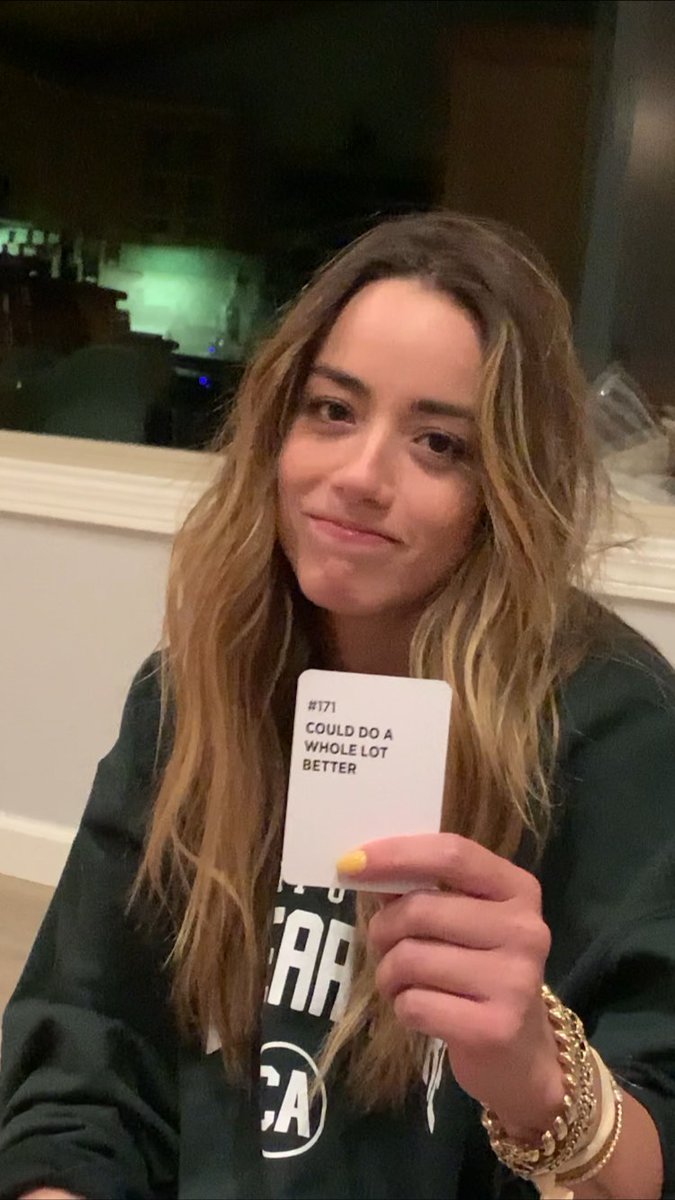 Her sex life described in one card.