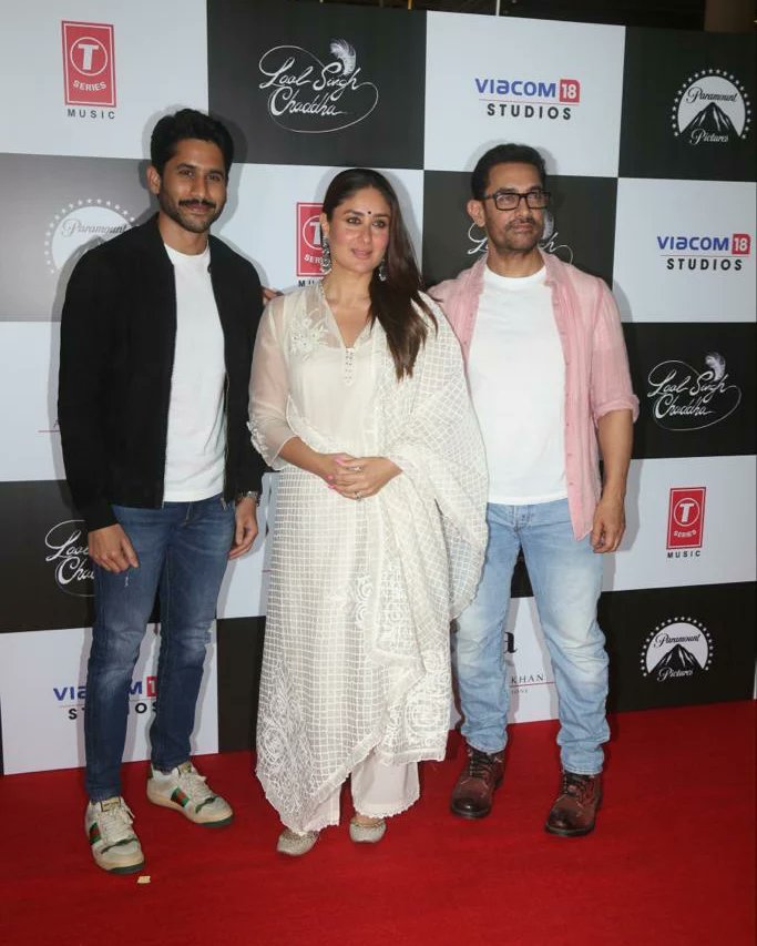 PChayakkineni's tweet photo. Wishing Mr.Perfectionist #AamirKhan garu and Yuvasamrat #NagaChaitanya for his B-Town Debut and entire team of #LaalSinghChaddha a timeless blockbuster 🔥 

May this be the Beginning of many more Blockbusters for @chay_akkineni across Pan India level 

IN CINEMAS TOMORROW 🎬 https://t.co/oiikYV5yLd