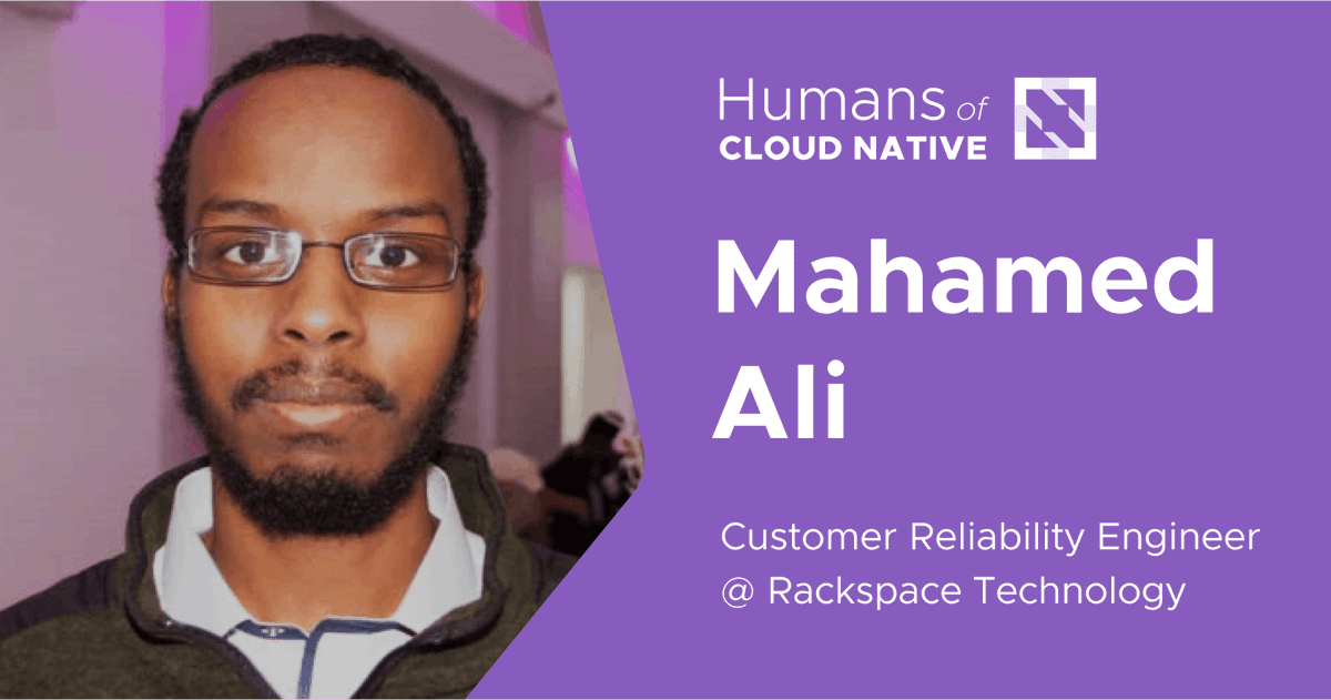 CloudNativeFdn's tweet photo. Have you checked out our new series, #HumansofCloudNative, which highlights exceptional members of #TeamCloudNative and their contributions?
Today we're highlighting Mahamed Ali, a contributor and a Productivity Working Group Lead for Knative!
Read more: https://t.co/HRvwphakgB https://t.co/eC3XWpzTHQ