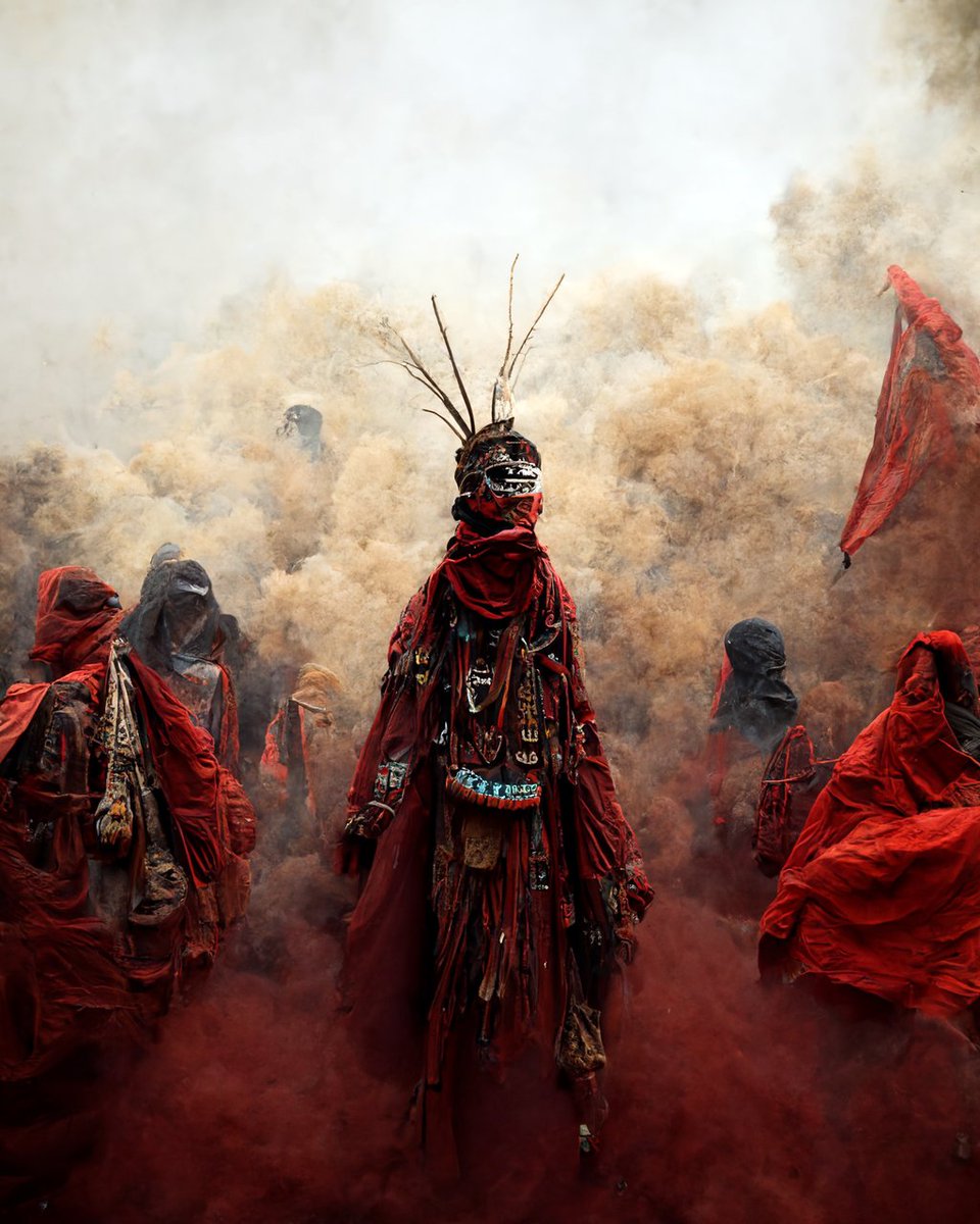 GM sweet souls ❤❤️❤️
Just listed 3 NEW AI generated artworks!

'The Tribe / Himba n.1/2/3' 
NOW available on <a href="/objktcom/">objkt</a>

1 edition - 2 $XTZ each
LINK in the first comment 👇👇👇

#midjourney