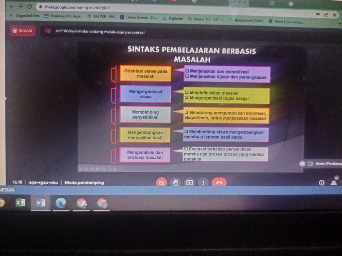DYUNIARDI's tweet photo. PPG itu menggali dasar tugas seorang guru dengan memahami Pendekatan, Model, Metode dan Membuat Perangkat Ajar serta memahami karakteristik peserta didik. Kembali ke fitrah dan marwah seorang guru serta berupaya menjadi guru yang "kaffah" dalam menjalani tugas dan perannya. HK.19 https://t.co/rF4D9dquJm