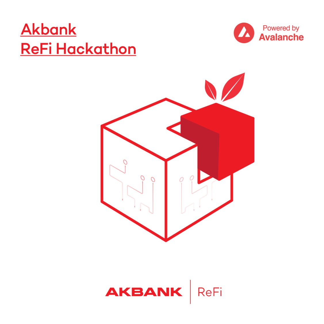 Akbank LAB tarafından @Avalanche_TR teknolojisiyle düzenlenecek onarıcı finans temalı Akbank ReFi Hackathon çok yakında başlıyor. Detaylar için takipte kal. #AkbankLAB #Avalanche #ReFi #ReFiTurkiye