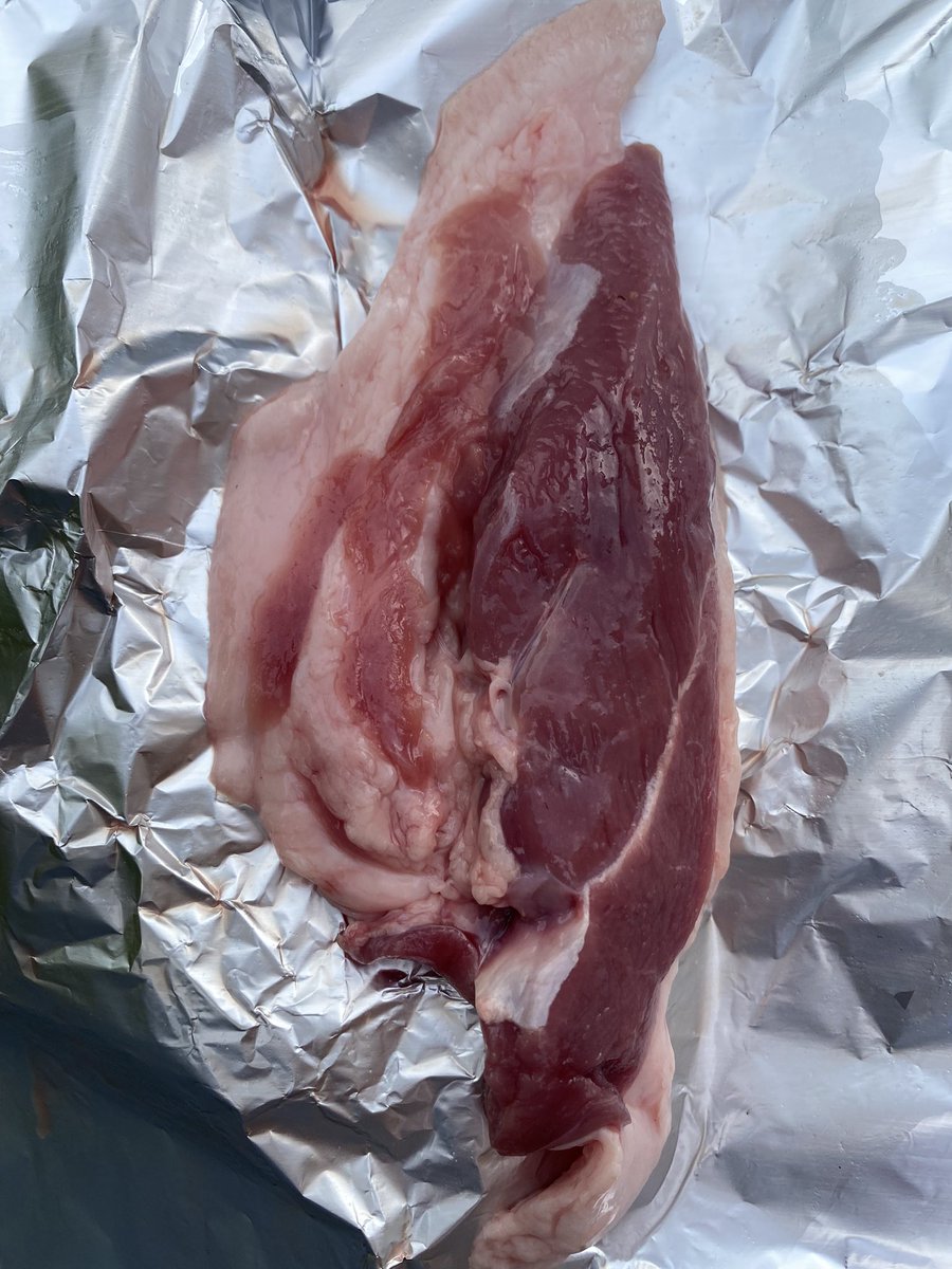 50% fat at least on this <a href="/RemarkableDuck/">Gressingham Duck</a> portion. Also the two breasts in the pack substantially differed in size. #gressinghamduck