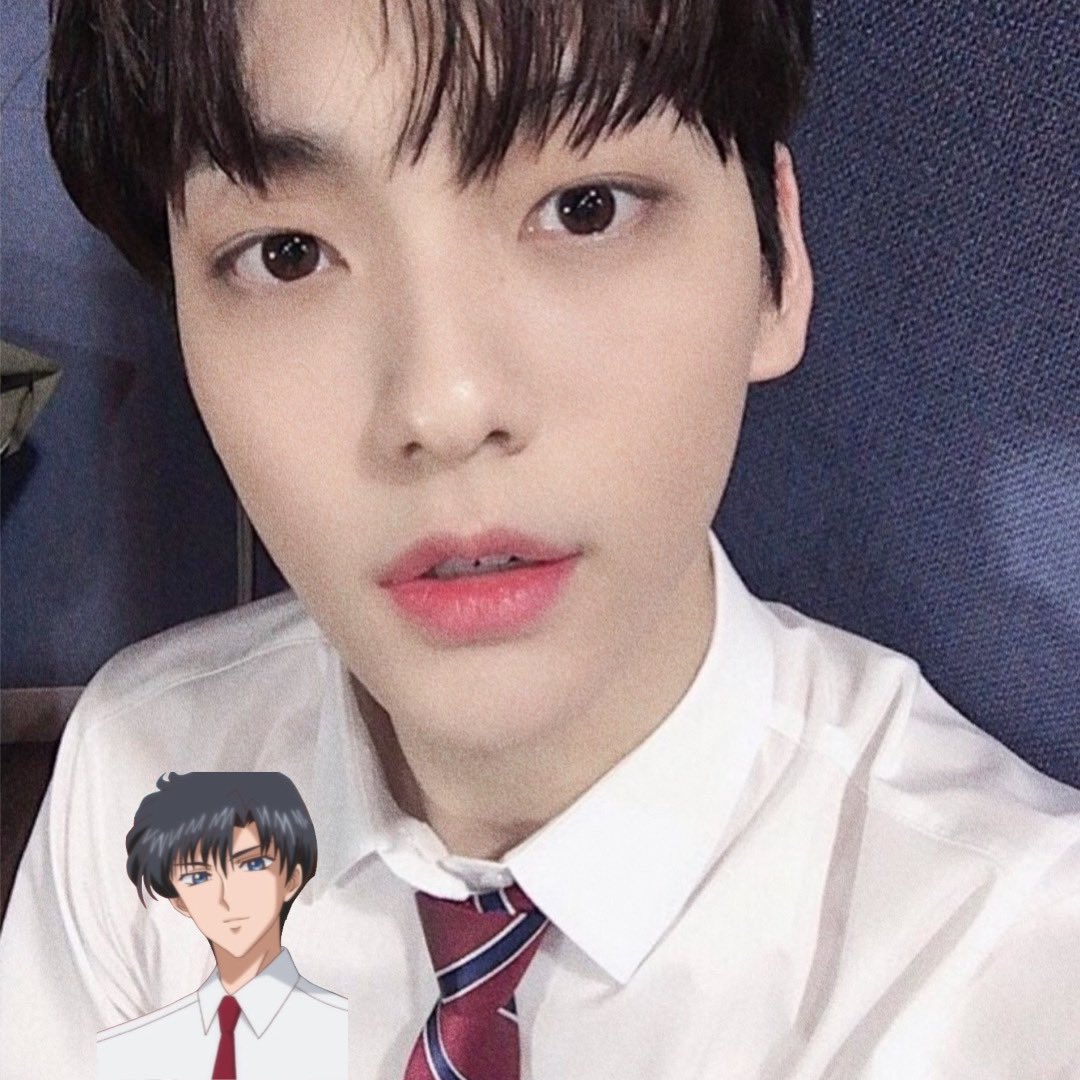 sailor moon 🌙           tuxedo mask 🎩