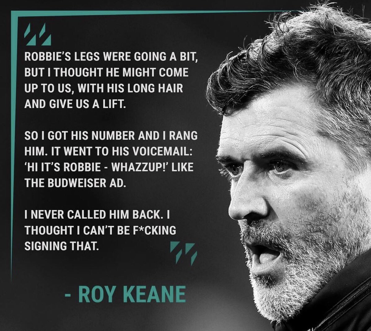 Happy Birthday to Roy Keane. 