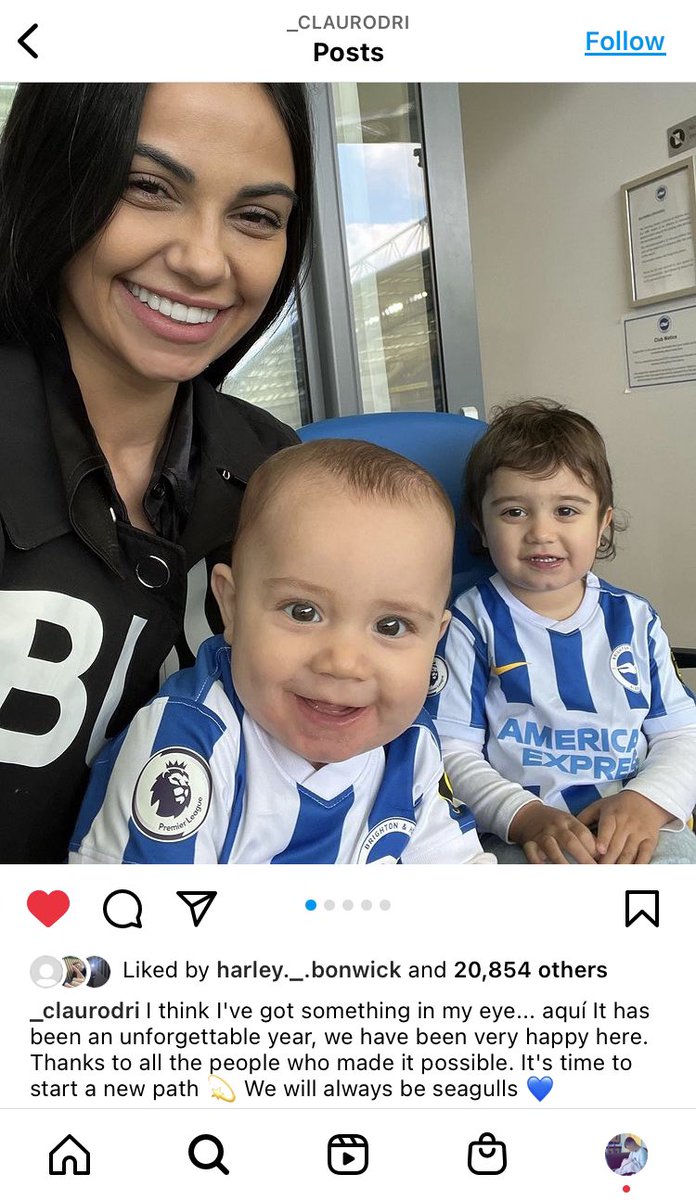 Chazell08's tweet photo. All the love we gave him this year, plus the opportunity to move on to a champions league club and his wife gave a better farewell message 🤦‍♂️. https://t.co/Shl70h1aCh
