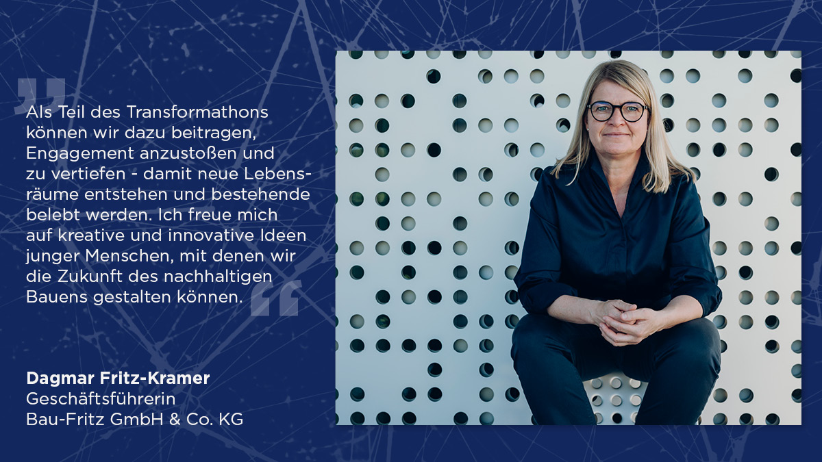 Deutscher Nachhaltigkeitspreis (@_dnp_) on Twitter photo Du hast Ideen, welche die #Bodenversiegelung minimieren und bestehende Baugrundstücke optimieren? Dann mach mit bei der #Transformathon Challenge "Less Soil Sealing: Optimizing building plots" von @Baufritz.
Registriere dich jetzt ➡️ ow.ly/fJoP50KgBxp
#DNP15 <a href="/ImpactHubRuhr/">Impact Hub Ruhr</a> Du hast Ideen, welche die #Bodenversiegelung minimieren und bestehende Baugrundstücke optimieren? Dann mach mit bei der #Transformathon Challenge "Less Soil Sealing: Optimizing building plots" von @Baufritz.
Registriere dich jetzt ➡️ ow.ly/fJoP50KgBxp
#DNP15 <a href="/ImpactHubRuhr/">Impact Hub Ruhr</a>