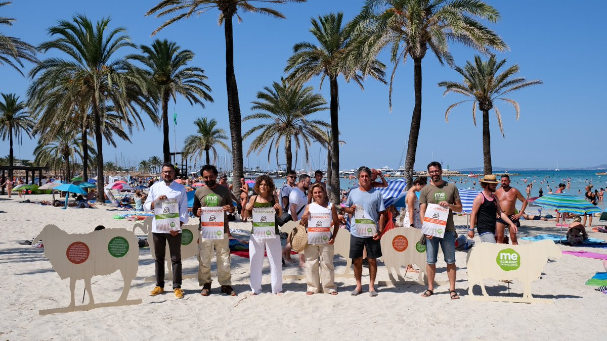 APAEMA's tweet photo. ⛱️ ATENCIÓ: El projecte ME ecològic de Mallorca cerca hotels i restaurants disposats a col·laborar amb foravila! 🐑 https://t.co/1rEHpPlJwY https://t.co/XBwqDcDyq2