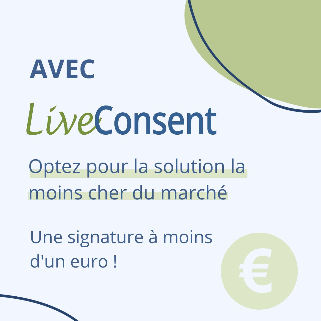 Une véritable signature économique ! 📲✨

#liveconsent #esignature #economie