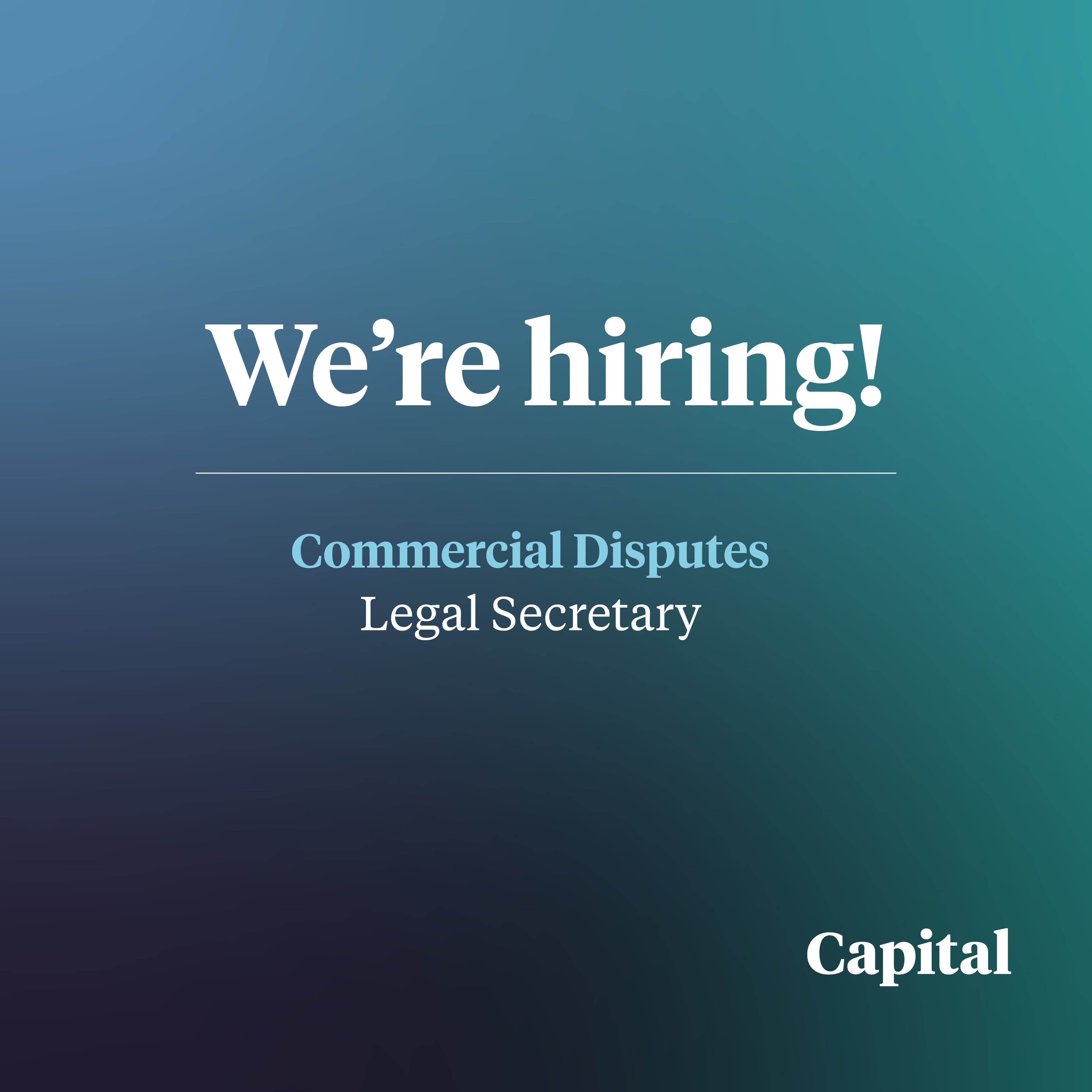 legal secretary jobs glasgow