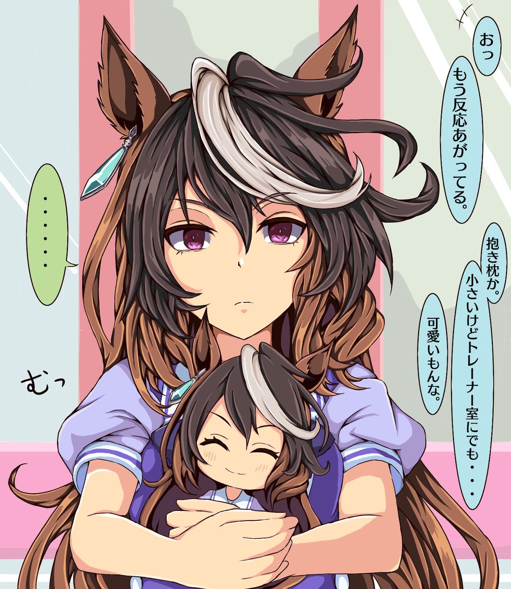 シンボリルドルフ「同じ姿形だからこそ。 #ウマ娘 #ウマ娘プリティー