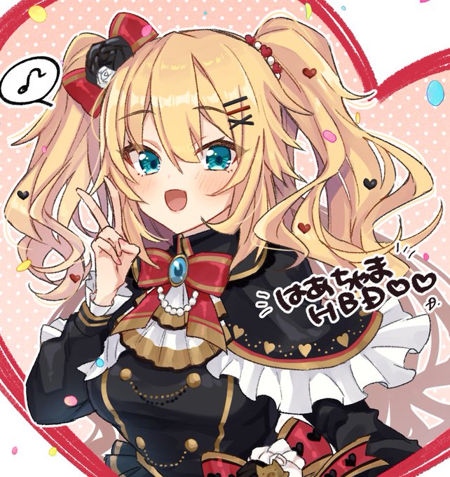 ちゃま誕やで #はあとart 