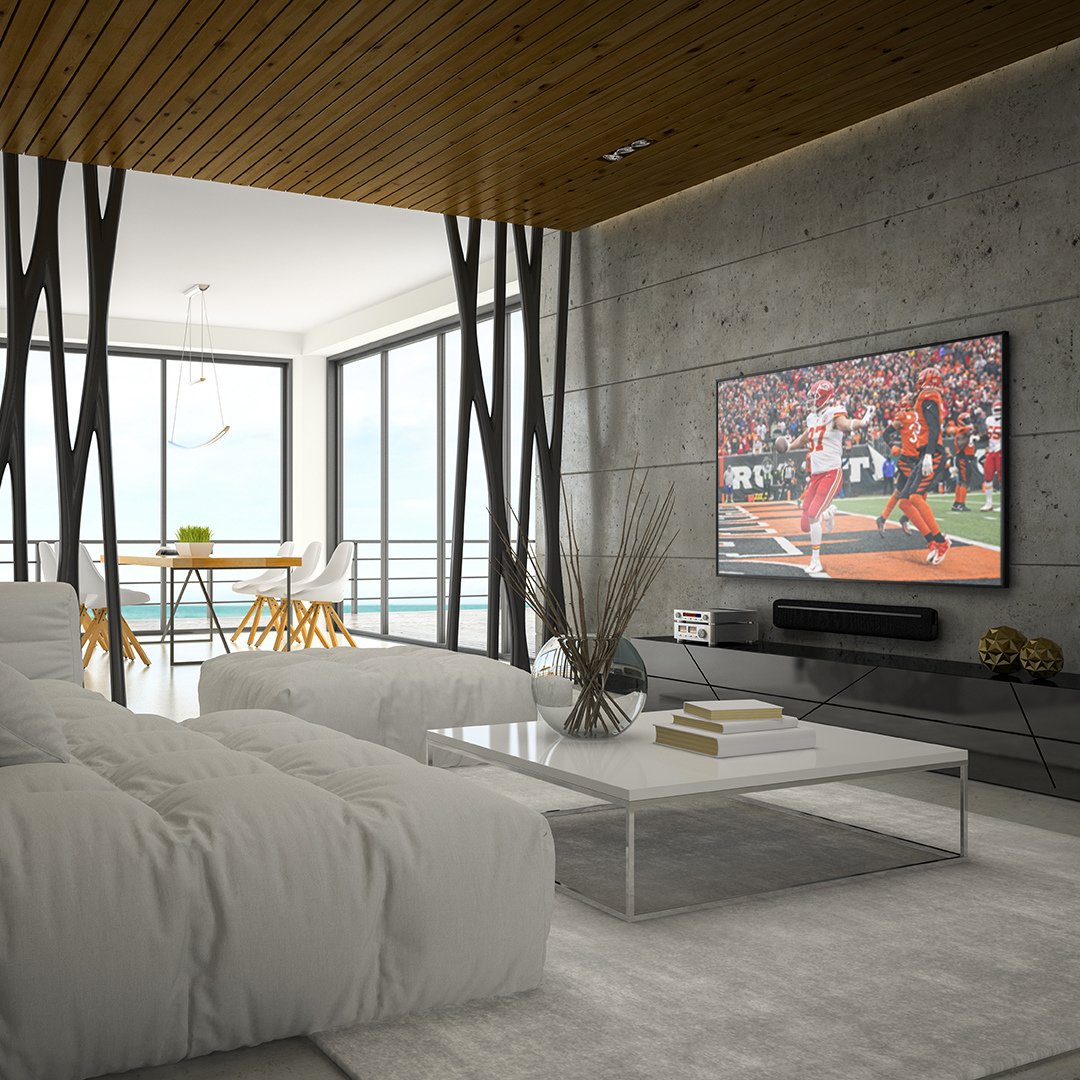 BGS1931's tweet photo. Sunday football in a space like this? Yes please. Design your custom space today! 

#BG #wevegotyourback #njbuilders #gameday #mancave #inspo #buildersgeneral https://t.co/Owf9tdoNuS