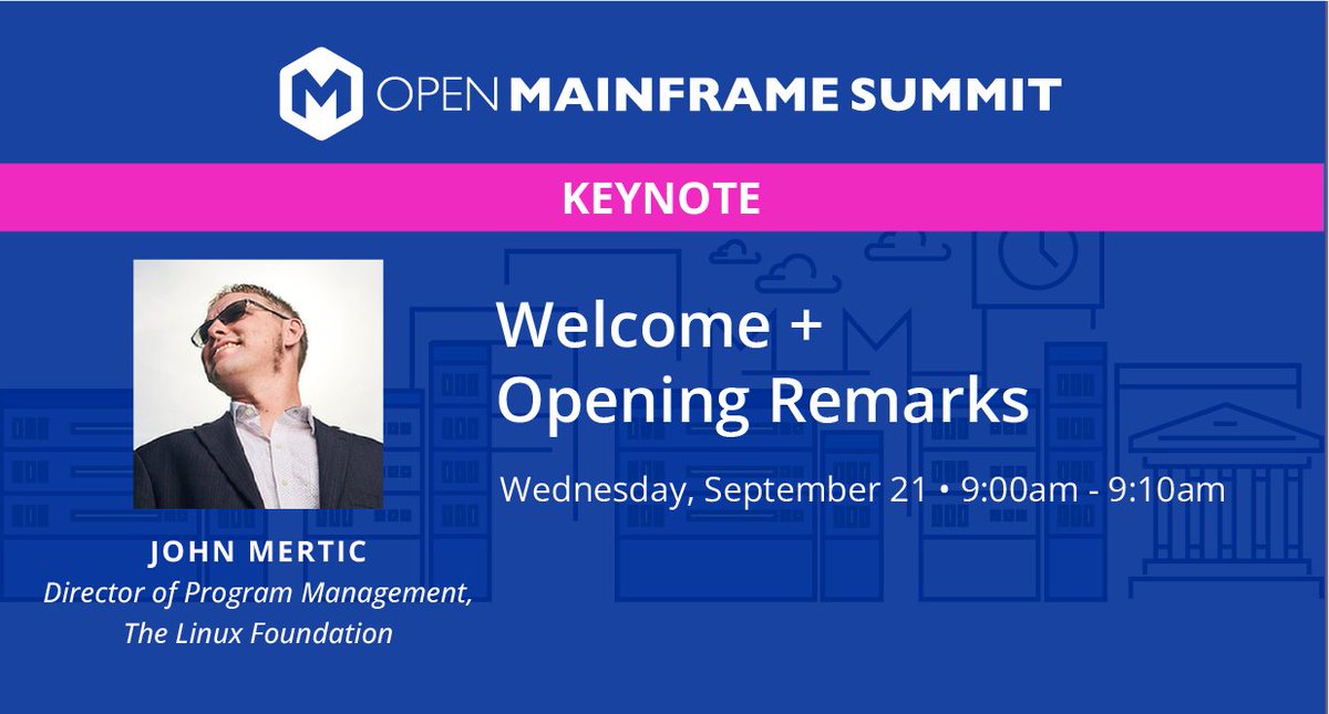 OpenMFProject's tweet image. .@linuxfoundation's @jmertic will be on-site at #OpenMainframeSummit to unveil exciting #news! Register to attend in-person or virtually so you don't miss the announcement: hubs.la/Q01jqgMv0 @OpenMFProject #opensource #OpenMainframe #mainframes #security #devops #DevSecOps
