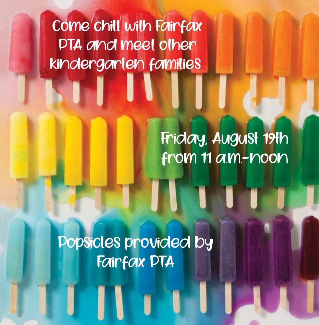 FairfaxPTA (@fairfax_pta) on Twitter photo Incoming KINDERGARTEN families! We would love to meet you!!!
<a href="/FairfaxPearn/">Melanie Pearn</a> <a href="/mrsjmarconi/">Julie Marconi</a> <a href="/suzi_siuda/">Suzi Siuda</a> Incoming KINDERGARTEN families! We would love to meet you!!!
<a href="/FairfaxPearn/">Melanie Pearn</a> <a href="/mrsjmarconi/">Julie Marconi</a> <a href="/suzi_siuda/">Suzi Siuda</a>
