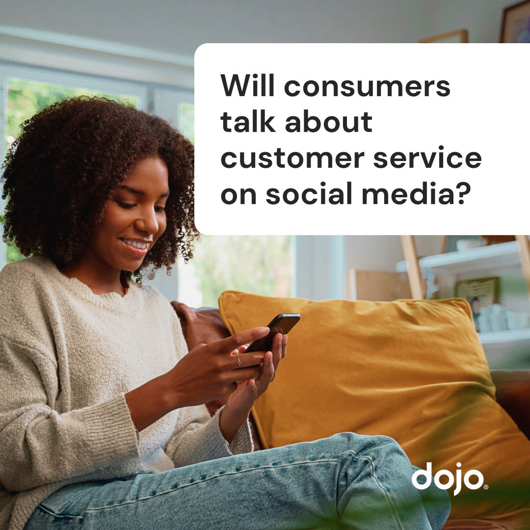 Social media and review sites can be huge drivers of new markets 📈 48% of businesses say they’ve increased their social media activity over the past year as a result 🚀 Find out more about how you can build even better relationships with your customers at dojo.tech/blog/experienc…