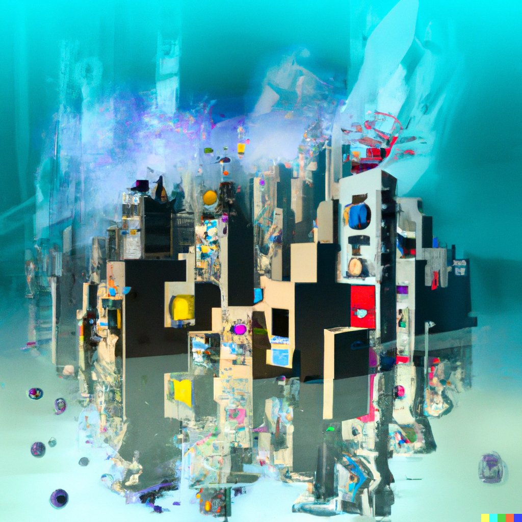 PropteeApp's tweet image. AI art generated by Dall•e for &apos;Fractional real estate digital art&apos;

#fractionalrealestate #fractionalrealestateinvesting #digitalart #aigeneratedart