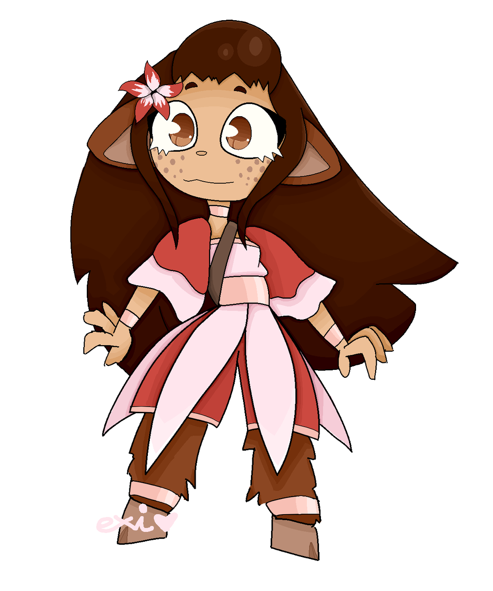 RynsSpellbook's tweet photo. Ume, the Satyr Bard ❤️#dungeonsanddragons #DnDcharacter #pixelart https://t.co/4R7dTlqYKy