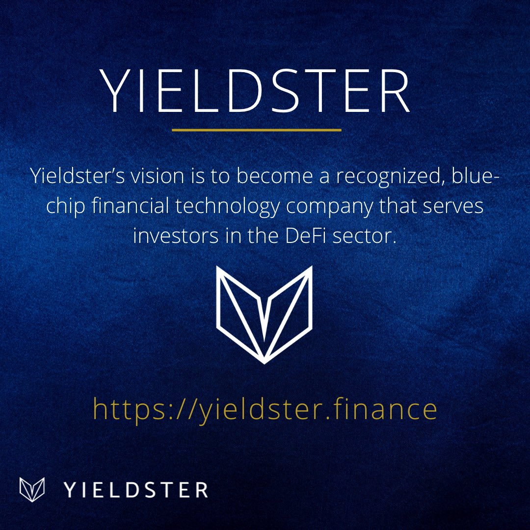 Yieldster - Simply DeFi tweet media
