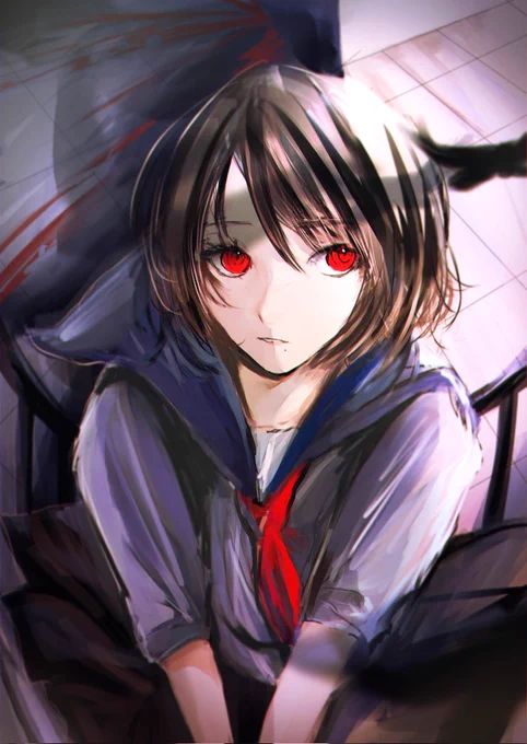 差分 #イラスト  #創作 