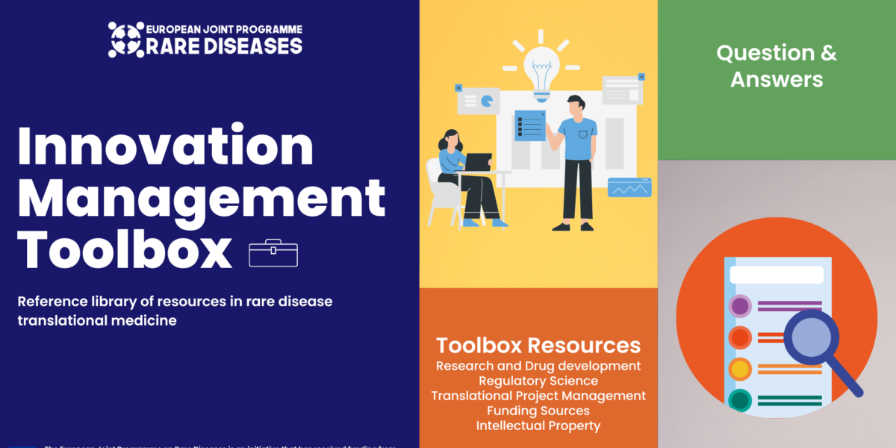 eurordis's tweet photo. The @EJPRareDiseases has launched the Innovation Management Toolbox (IMT)🛠️! 

The IMT helps reduce uncertainty in academic translational research, providing researchers with self-help resources specific to their needs.

👉 Learn more: https://t.co/E0RUOE4SGL https://t.co/9CjnZlmCzW