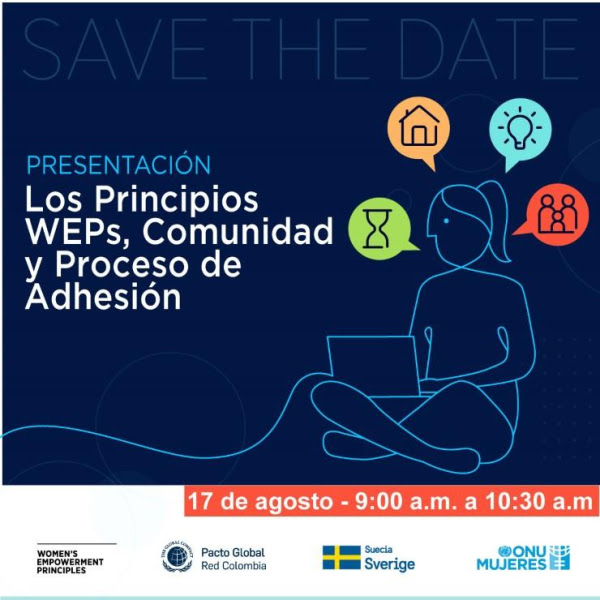 Ideamerica's tweet photo. Presentación de los Principios para el Empoderamiento de las Mujeres- WEPs , próximo 17 de agosto a partir de las 9:00 a.m
Inscripciones:
https://t.co/5qgd2hBtsn
@pactocolombia @ONUMujeres @WEPrinciples https://t.co/rSniqPVbXT