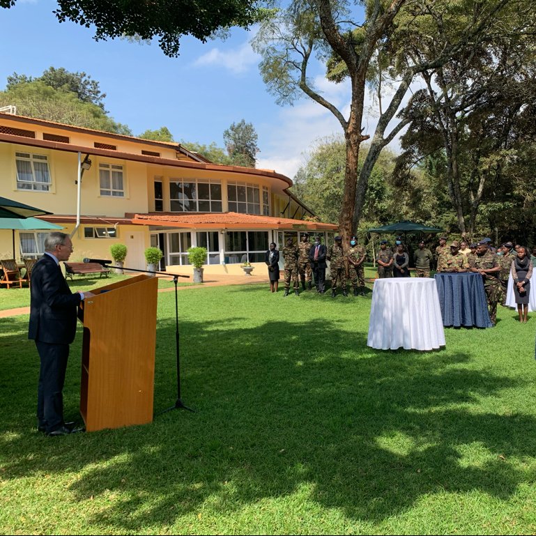 AusHCKenya's tweet photo. Since 2013 #Australia has supported @IPSTCKenya, now with a donation of two armoured vehicles to assist #IPSTC’s regional training programs—helping military, police and civilian personnel conduct more effective peace support operations and respond to complex emergencies. https://t.co/hveTGl9rBl