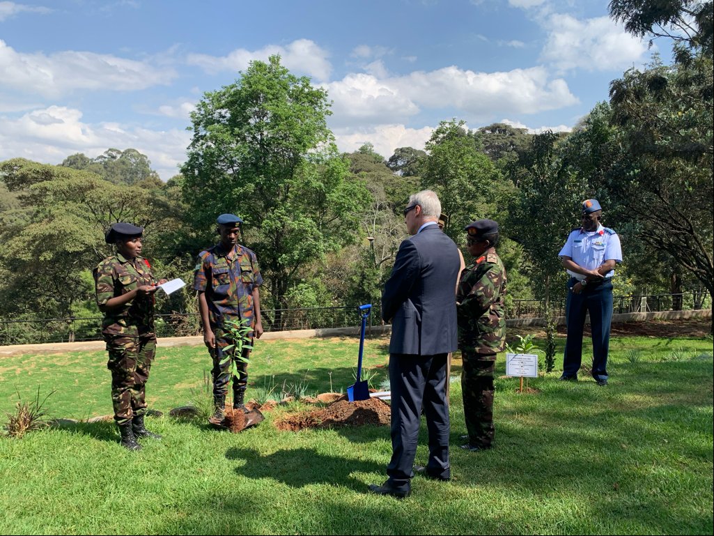 AusHCKenya's tweet photo. Since 2013 #Australia has supported @IPSTCKenya, now with a donation of two armoured vehicles to assist #IPSTC’s regional training programs—helping military, police and civilian personnel conduct more effective peace support operations and respond to complex emergencies. https://t.co/hveTGl9rBl