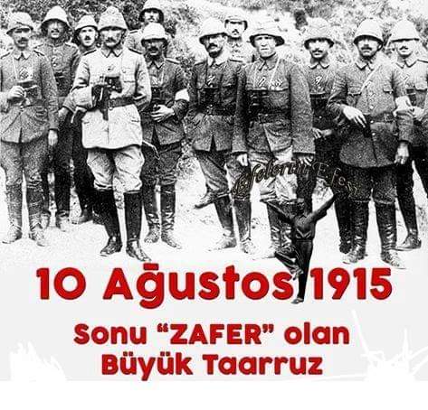 <a href="/AtaturkculerOrg/">ATATÜRKÇÜLER</a> Sen cehennemin ne kadar sıcak olduğunu bilmezsin çocuk! 
Conk bayırında gördüm ben,
Anafartalarda gördüm,
Sakaryada gördüm...

Gazi Mustafa Kemal Atatürk 

Mustafa Kemal Atatürk'ü ve tüm kahramanlarımızı saygıyla minnetle anıyoruz.

#10Ağustos1915
#AnafartalarZaferi 🇹🇷