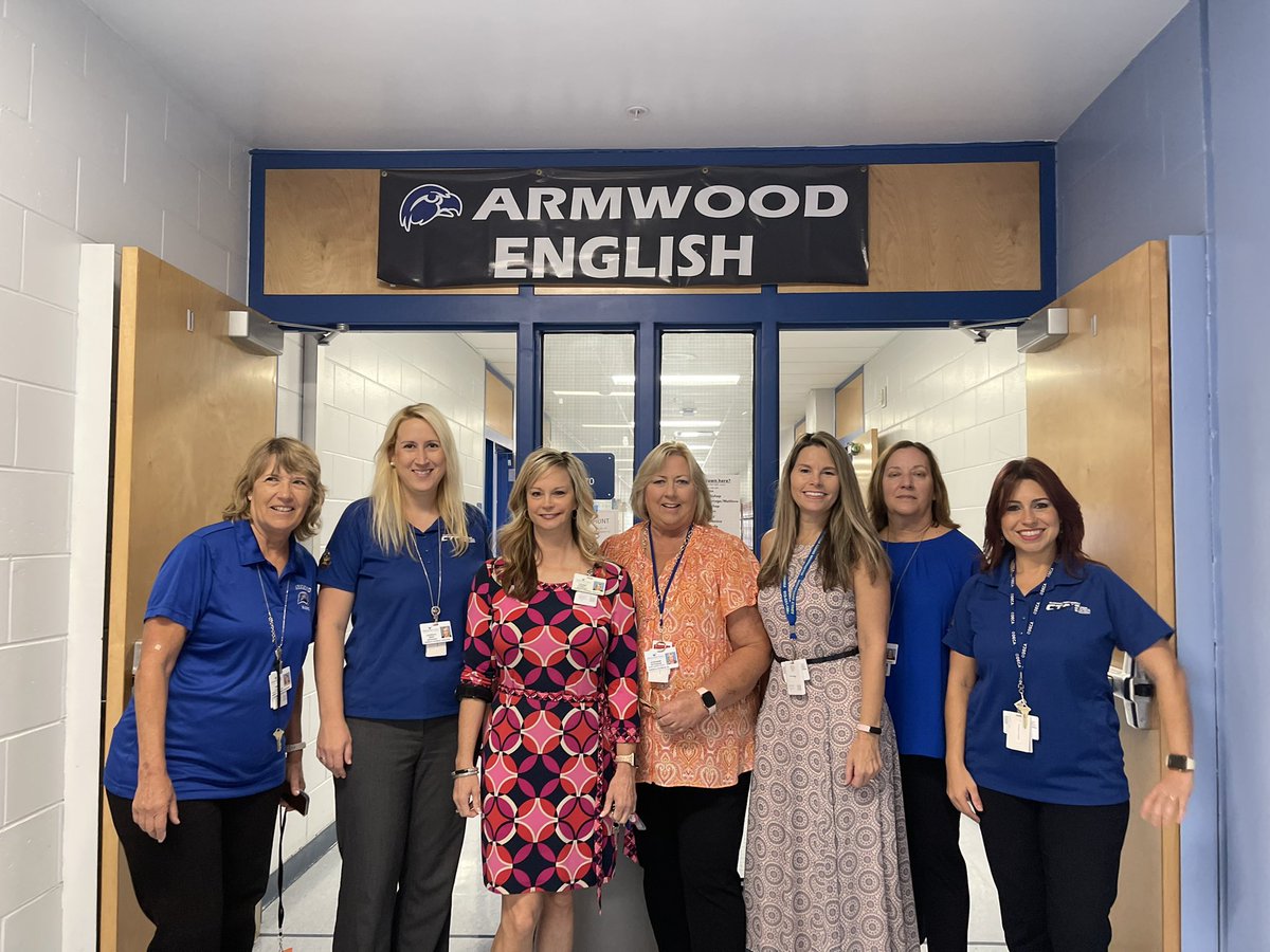Team CTE is honored to start the school year with the <a href="/Armwood_HS/">Armwood High School</a> English department! Hawks Soar!