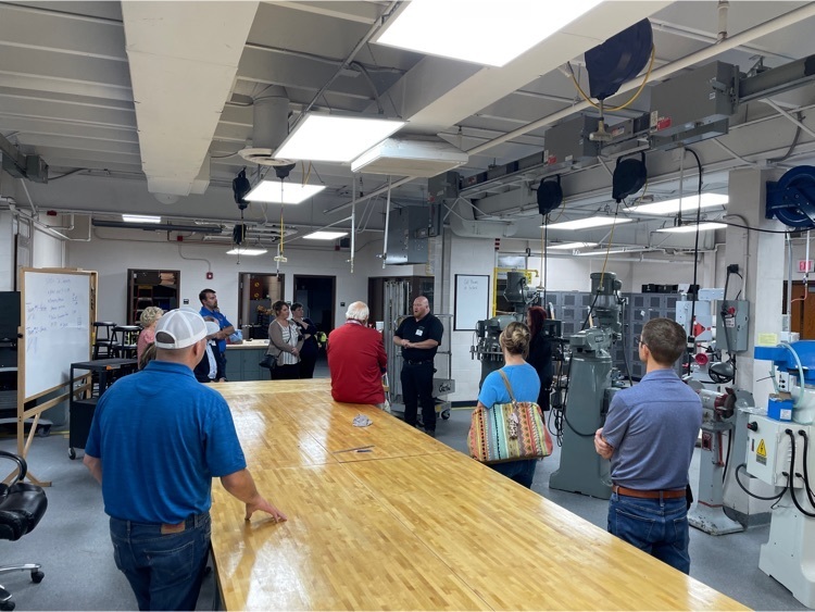 Last night Morgan High hosted the AOMC Quarterly Meeting. What a great night for our Manufacturing pathway teachers and industry partners. Collaboration, conversation, and relationships were formed. 

A huge thanks to the AOMC for allowing us to be a host!