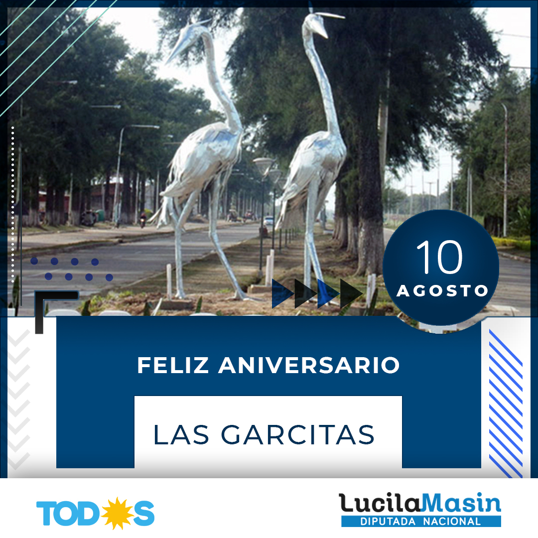 LuciMasin's tweet photo. ¡Felicidades a toda la comunidad de #PampaDelIndio y #LasGarcitas en un nuevo aniversario fundacional!
¡Saludos vecinos y vecinas! ✨🎉 https://t.co/MUHpBWY2y3