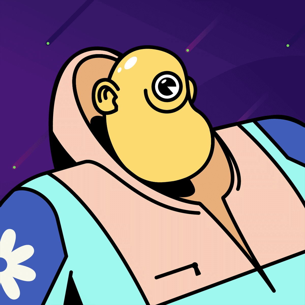 During the week, Ben does a PhD in History and studies the consequences of the meteorite that hit the Earth on August 14, 1396 (read our story). On the #weekend, however, look for new beaches to surf: what an interesting guy!

#beans #NFTcollectibles #NFTinvestor